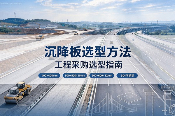 马尾沉降板选择方法
