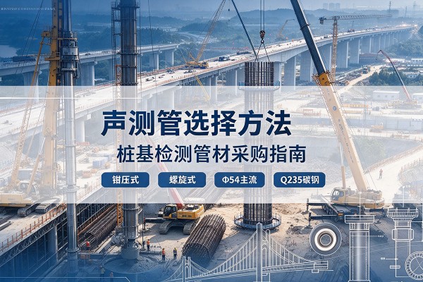 马尾声测管选型标准