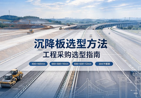 马尾沉降板选择方法