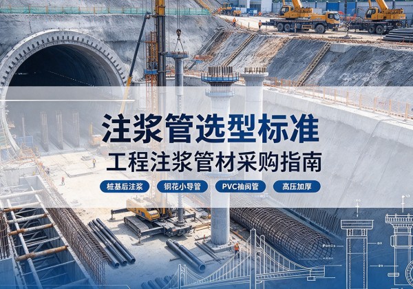 马尾注浆管选型标准